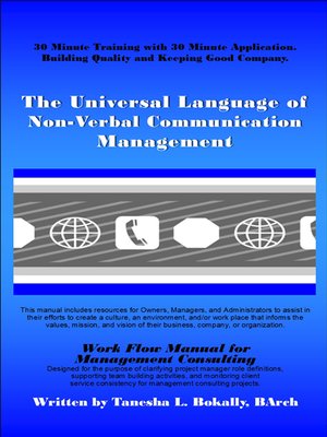 cover image of The Universal Language of Nonverbal Communication Management